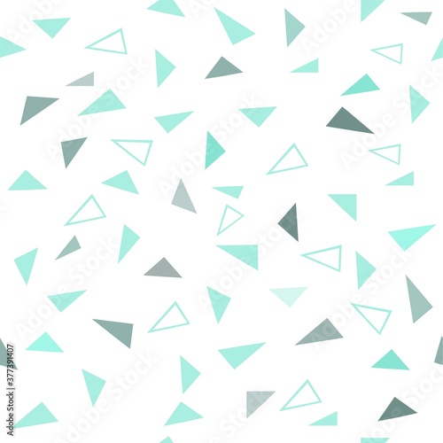 geometric pattern with triangles, seamless vector drawing