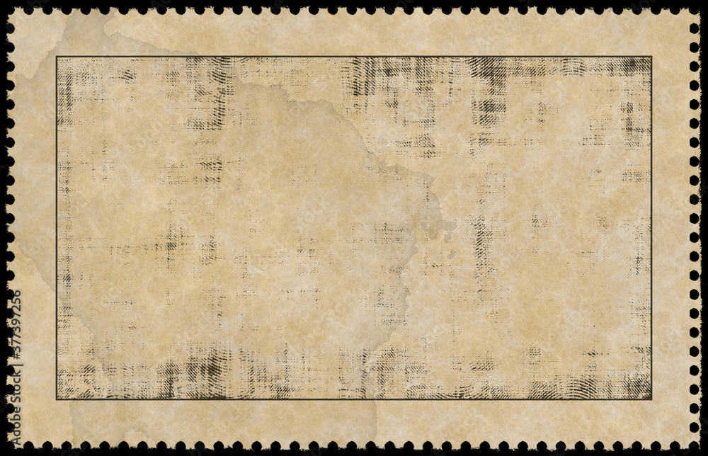 old post stamp empty