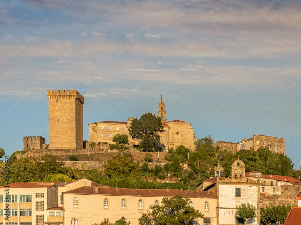 San Vicente Castle in Monforte de Lemos Spain