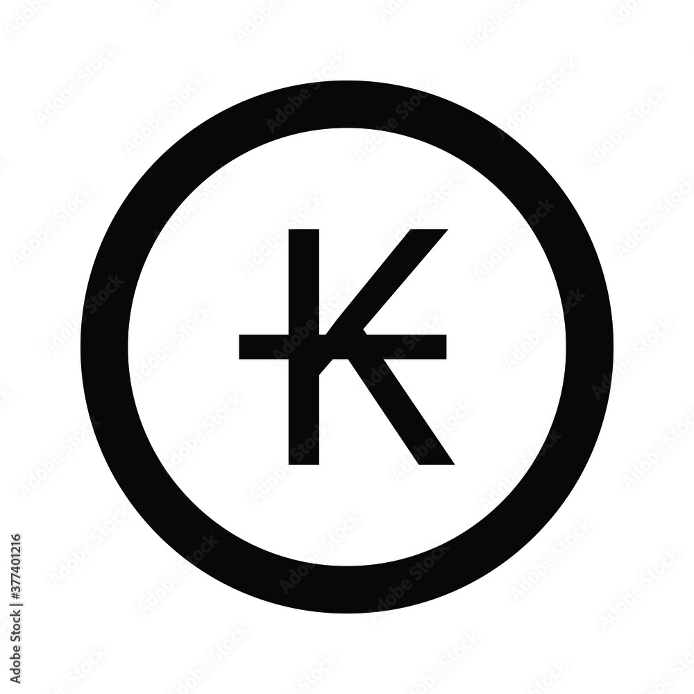 Coins lao kip icon in simple style isolated on white background. Laos is a developing country and a new star in Asia. Coins lao kip icon in simple style isolated on white background. Laos is a developing country and a new star in Asia.