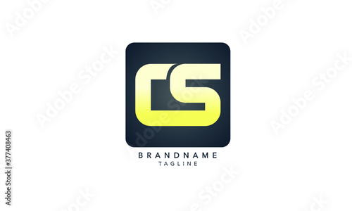 Alphabet letters Initials Monogram logo CS, SC, C and S