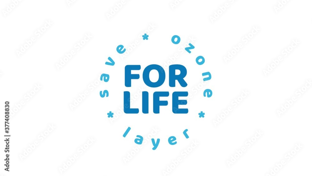 Motion graphic animation for International Day for the Preservation of the Ozone Layer Motion graphic animation for International Day for the Preservation of the Ozone Layer