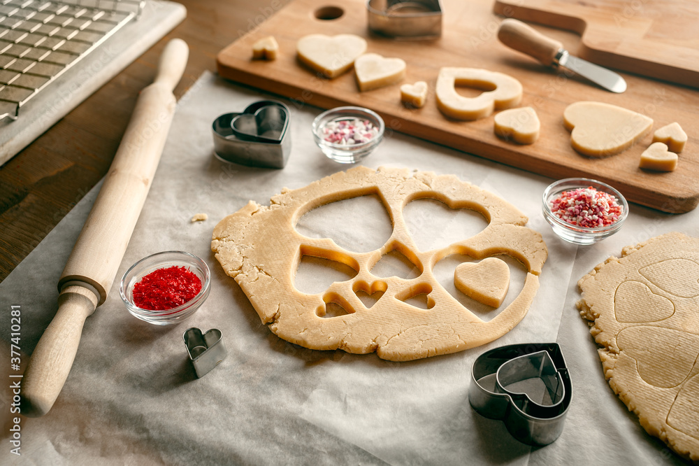Heart Shaped Cookie Cutters and Baking Tools Heart Shaped Cookie Cutters and Baking Tools