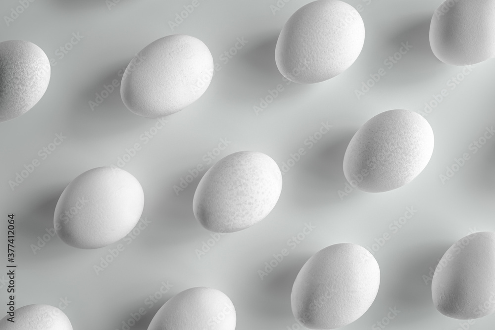 White eggs