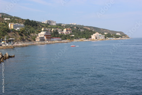 Coast of the southern coast of Crimea