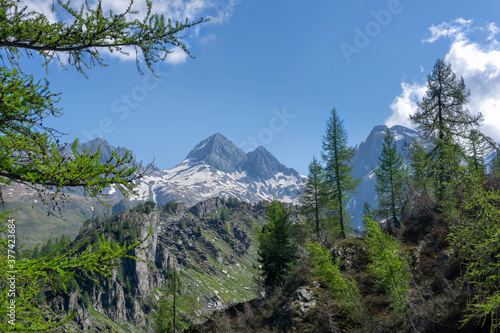 A view of "Diavolo di Tenda" peak - Orobie - Italian Alps