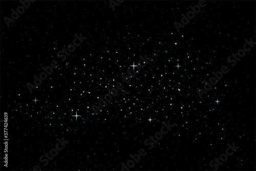 Creative design of universe sky