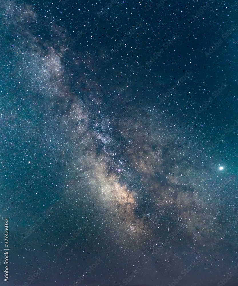 Milky way view during a crear night Milky way view during a crear night