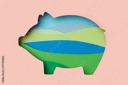 Piggy bank photo