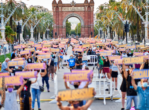 Photography Diada de Cataluña 2020