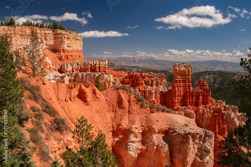 Eroded Cliff in Bryce Canyon National Park, Utah, USA