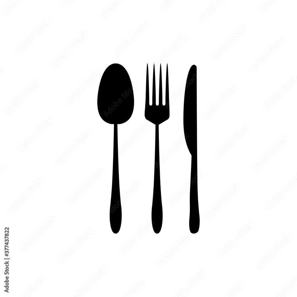 spoon fork knife logo spoon fork knife logo