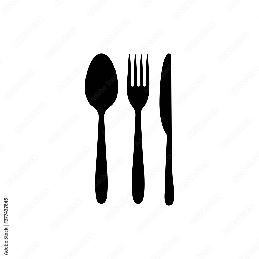 spoon fork knife logo spoon fork knife logo