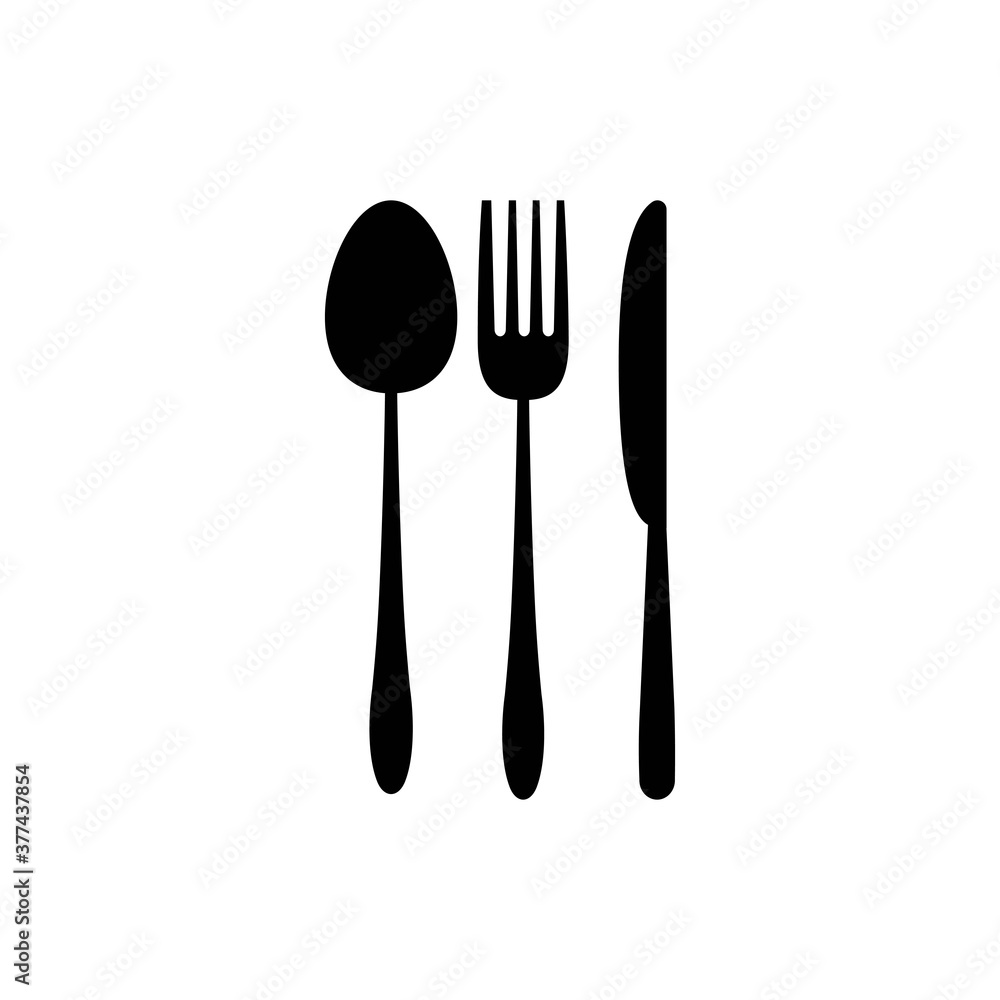 spoon fork knife logo spoon fork knife logo