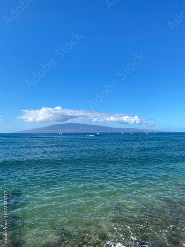 Sea and sky in Maui