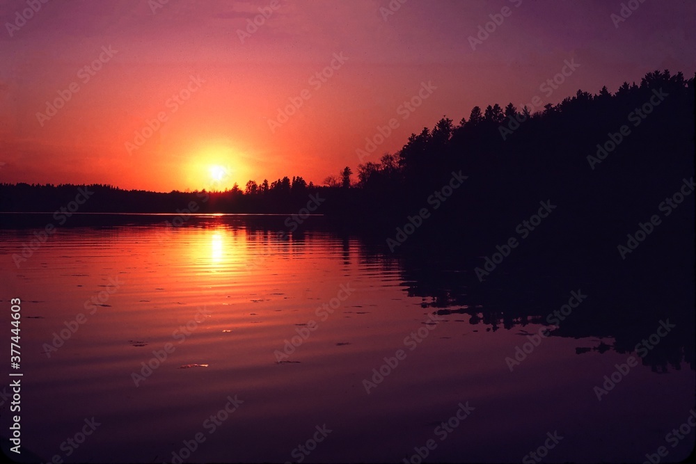 Obraz premium Minnesota Sunset