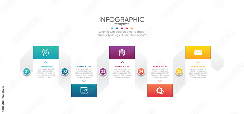 Presentation business abstract background infographic template Presentation business abstract background infographic template