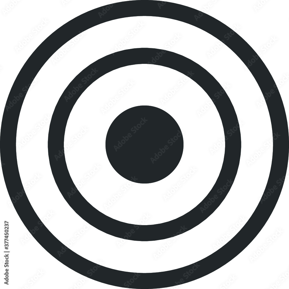 Target, business success, focus Web Icon isolated on white background EPS Vector Target, business success, focus Web Icon isolated on white background EPS Vector