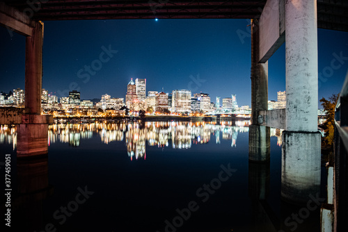 bridge over the river