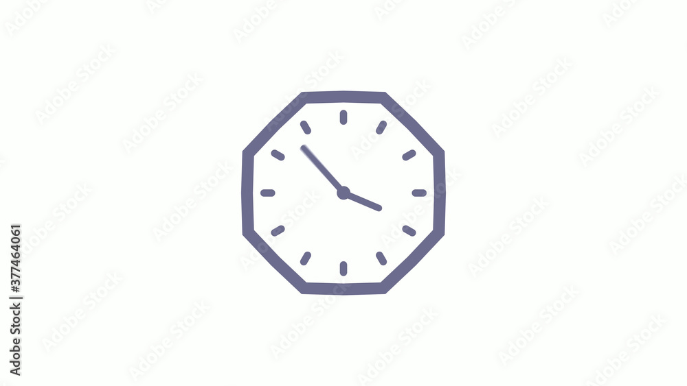 12 hours counting down clock icon with trick,Aqua gray clock icon on white background 12 hours counting down clock icon with trick,Aqua gray clock icon on white background
