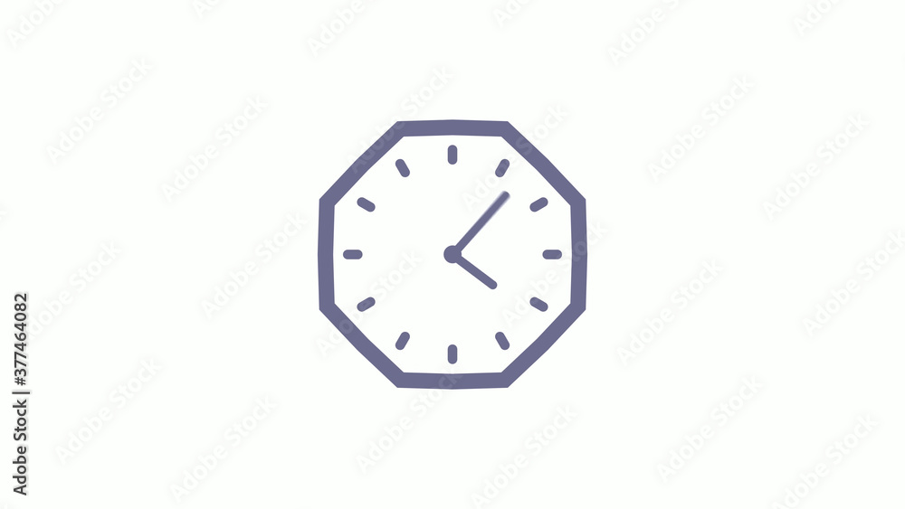 12 hours counting down clock icon with trick,Aqua gray clock icon on white background 12 hours counting down clock icon with trick,Aqua gray clock icon on white background
