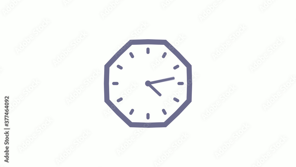 12 hours counting down clock icon with trick,Aqua gray clock icon on white background 12 hours counting down clock icon with trick,Aqua gray clock icon on white background