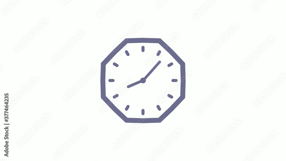 12 hours counting down clock icon with trick,Aqua gray clock icon on white background 12 hours counting down clock icon with trick,Aqua gray clock icon on white background