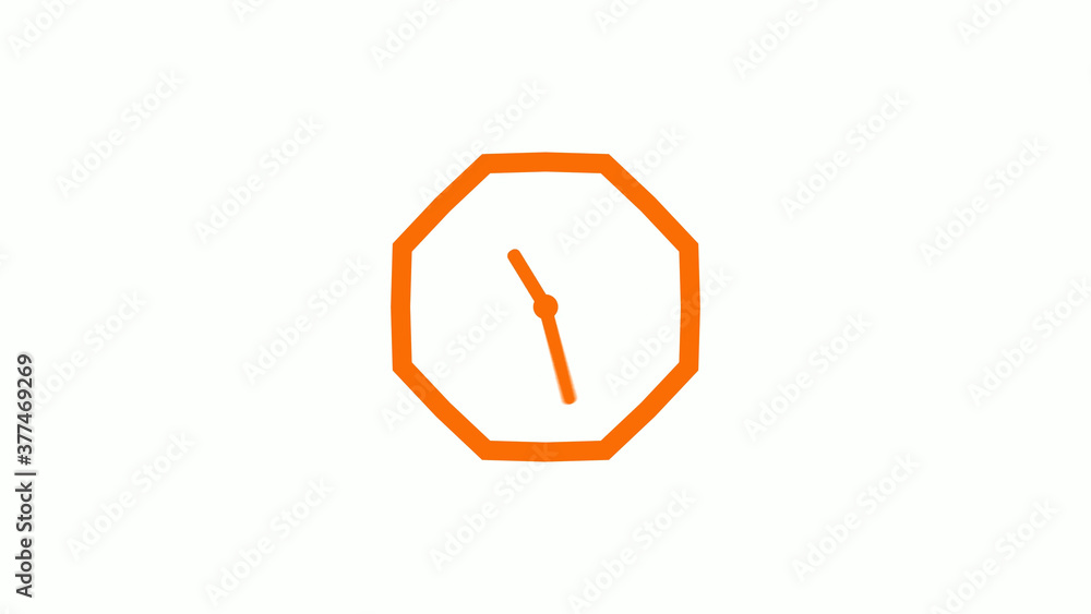Counting down 12 hours clock icon on white background,clock icon Counting down 12 hours clock icon on white background,clock icon