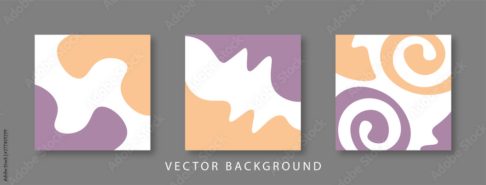 Social media stories and post creative Vector set. Background template with copy space for text and images design by abstract colored shapes, line arts , Tropical leaves warm color of the earth tone Social media stories and post creative Vector set. Background template with copy space for text and images design by abstract colored shapes, line arts , Tropical leaves warm color of the earth tone