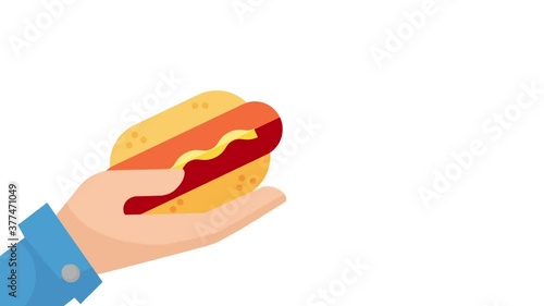 food, hamburger