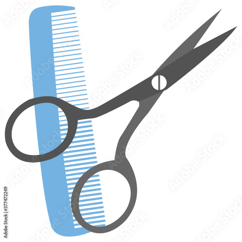 Comb and Scissor 