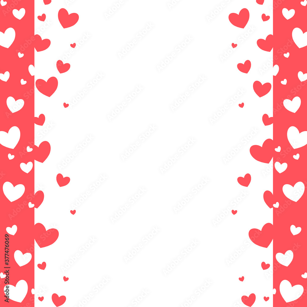 Happy Valentines Day background with hearts. Happy Valentines Day background with hearts.