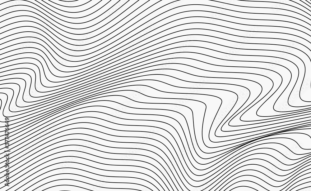 Wave pattern. Vector illustration.