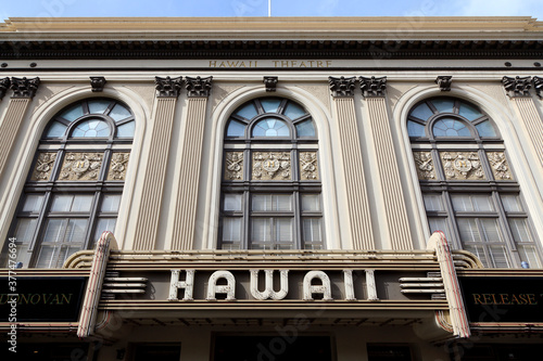 Honolulu, Hawai, U.S.A. - HAWAII THEATRE:  Hawaii Theatre is a historic 1922 theatre in downtown Honolulu, Hawaii.