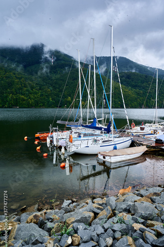 Fototapeta Naklejka Na Ścianę i Meble -  Zywieckie lake