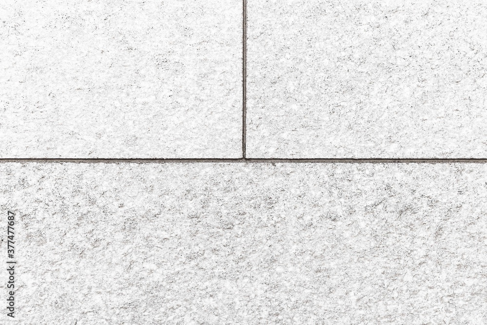 Fototapeta premium White marble stone tile floor texture and seamless background
