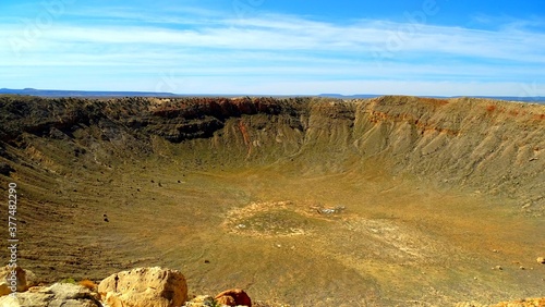 North America, United States, Arizona, Coconino County, Meteor Crater photo