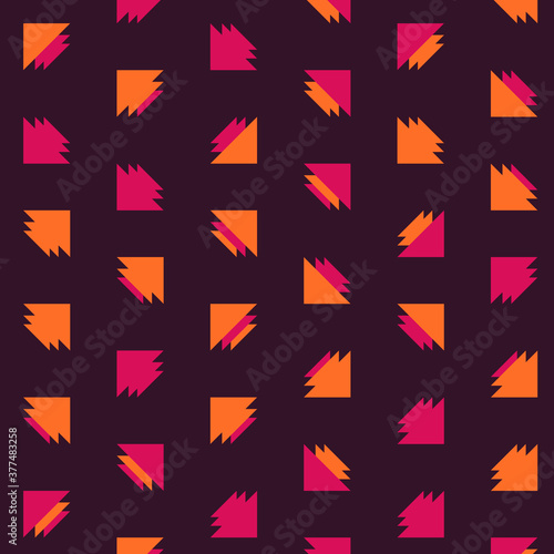 Abstract Color Halftone Dots generative art background illustration