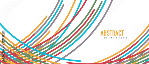 Аbstract moving colorful lines vector backgrounds for cover, placard, poster, banner or flyer