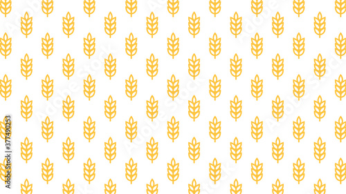 Oat pattern wallpaper. oat symbol. free space for text. rice sign. Rice pattern wallpaper.