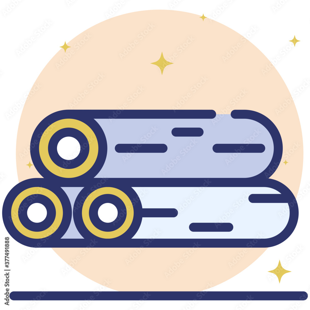 Fototapeta premium Logs 