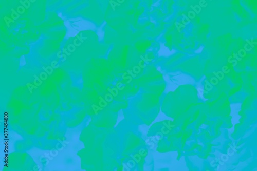 Flower green blue abstract background  carnation flowers pattern