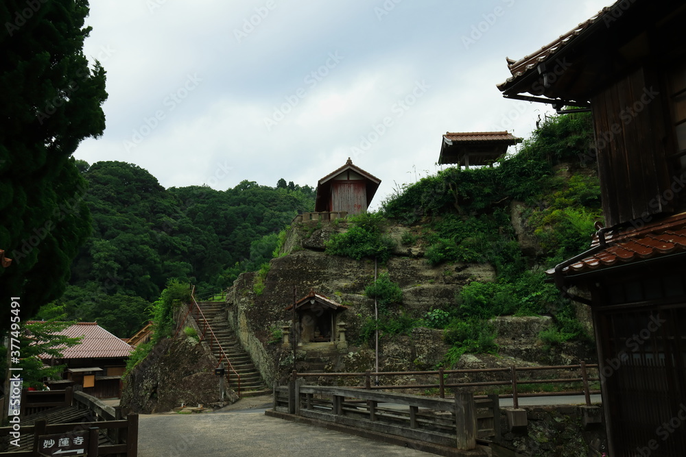 大森地区　石見銀山　島根