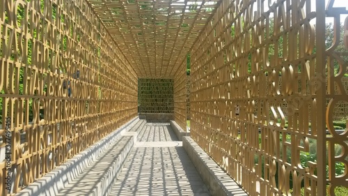 Photography Christian garden in the gardens of the world in Berlin-Marzahn