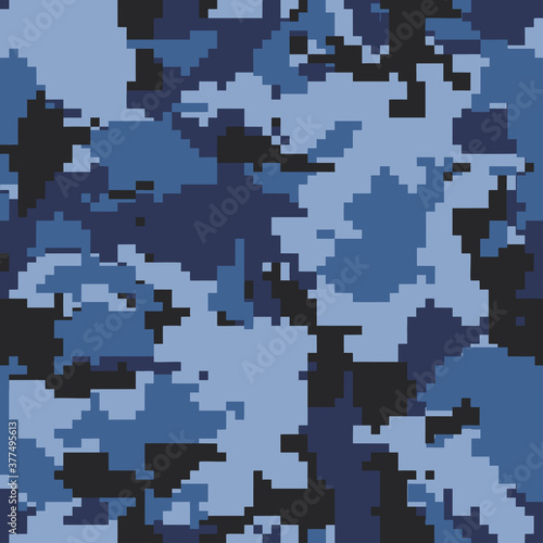 Digital camouflage pattern ...