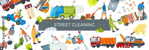 Street Cleaning Pattern Composition
