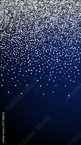 Silver glitter luxury sparkling confetti. Scattere