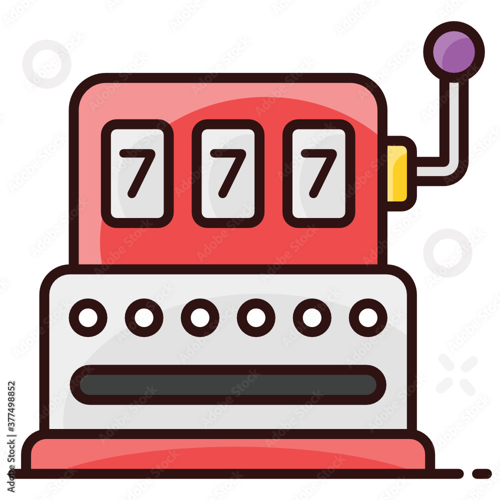 Vector of slot machine in modern style
Vector of slot machine in modern style