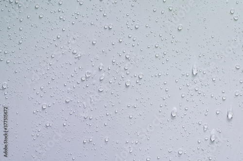 Raindrops on the wall