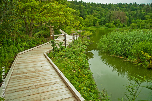 Himenuma Pond Rishiri Hokkaido Japan